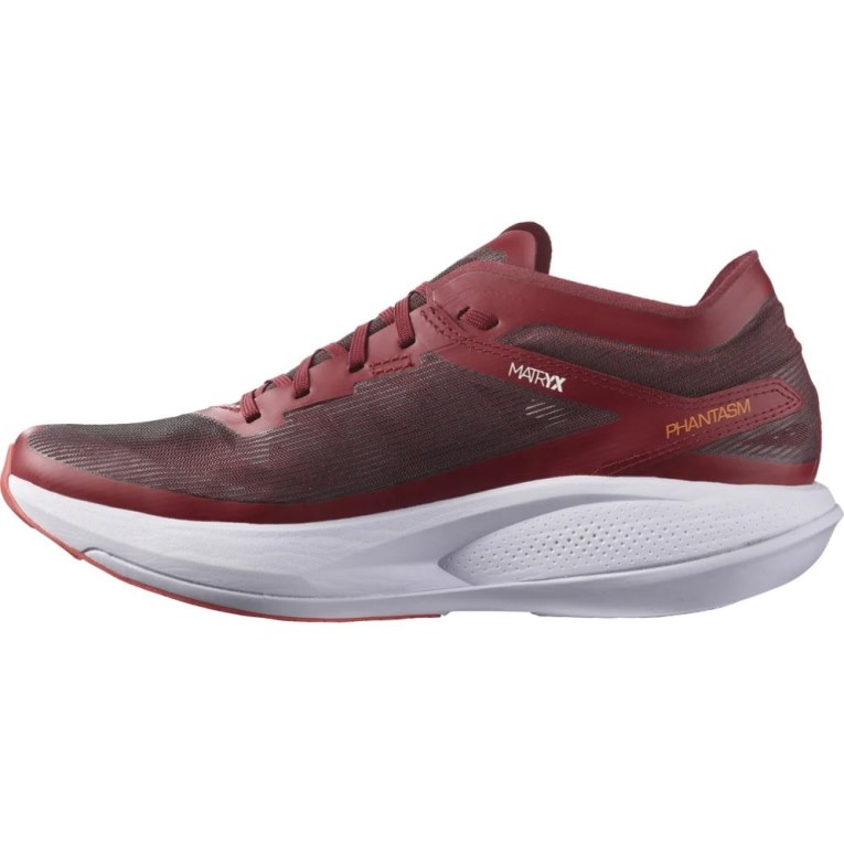 Burgundy Salomon Phantasm Men's Running Shoes | PH 12598L